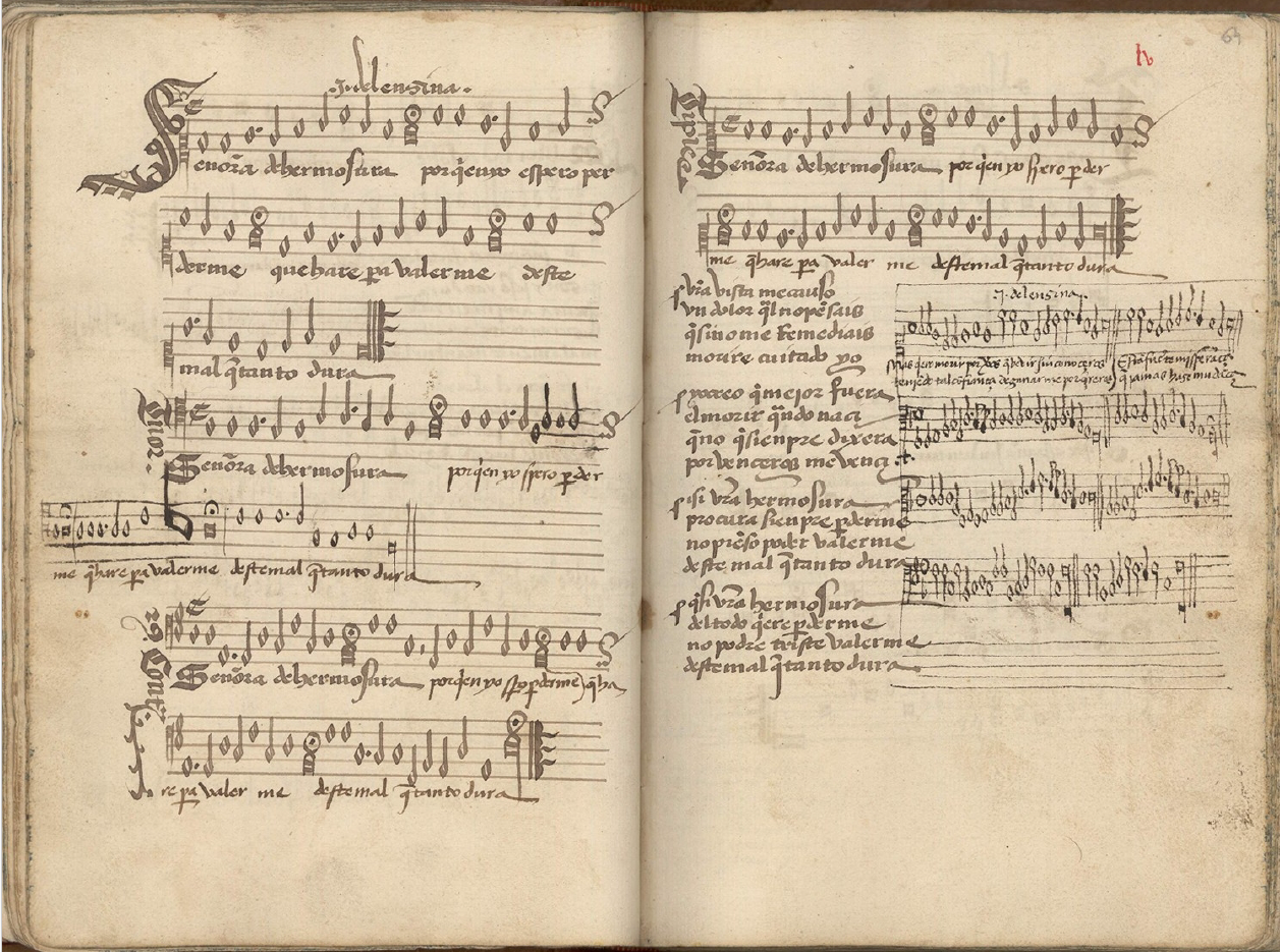 Score for Señora de hermosura